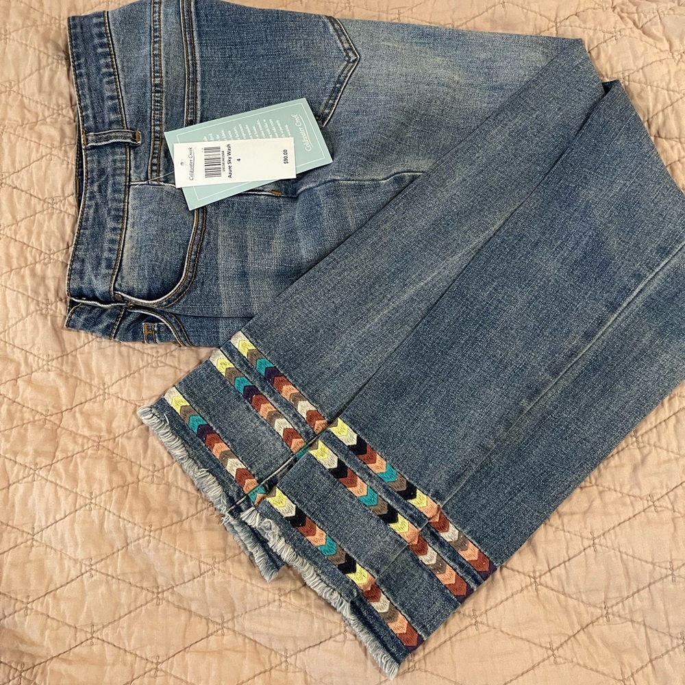 SOLD!!!!!!NWT Coldwater Creek jeans size 4